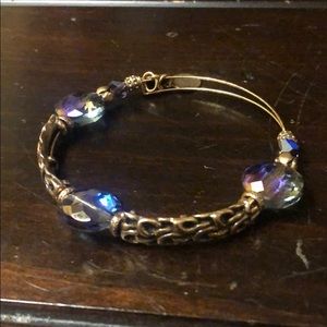 Gold and Purple SWAROVSKI Alex and Ani